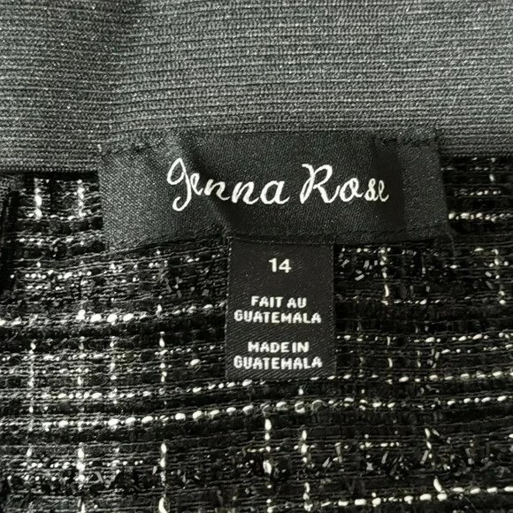 Jenna Rose Tweed Pencil Skirt - Size 14 - Picture 8 of 10